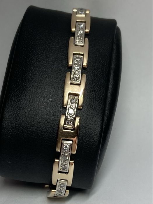 Bratara aur cu diamante 1.15ct