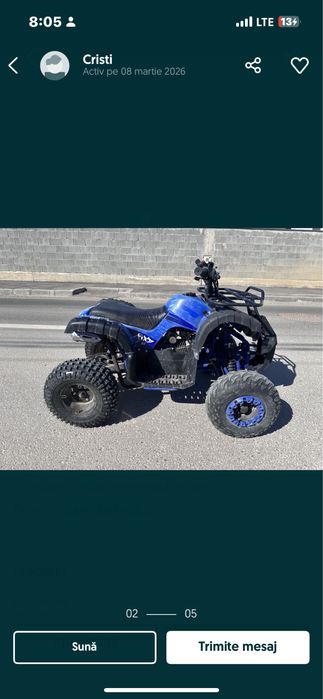 Vand atv  125 merge bine ca nou