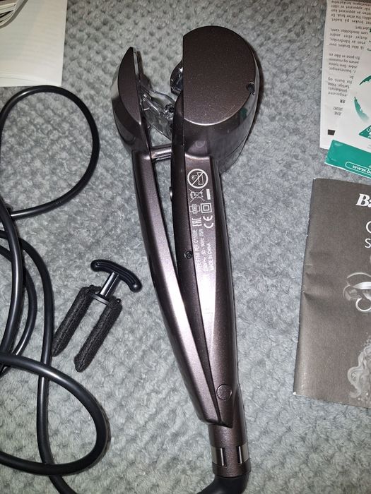 Ondulator automat BaByliss Curl Secret C1100E, 230 grade, Ionizare