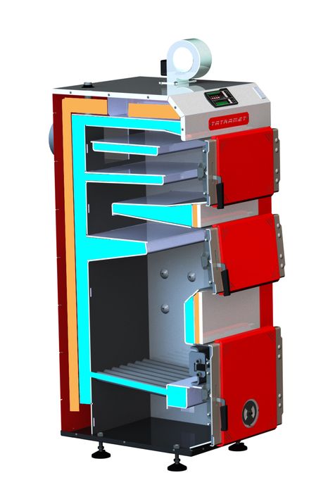 Centrala pe Tocatura/Lemn/Carbune Tatramet Uni 23 kw, 6 mm tabla