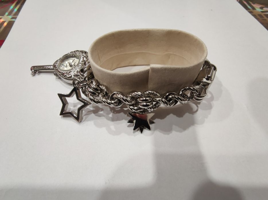 Dufonte браслет с шармами и часами