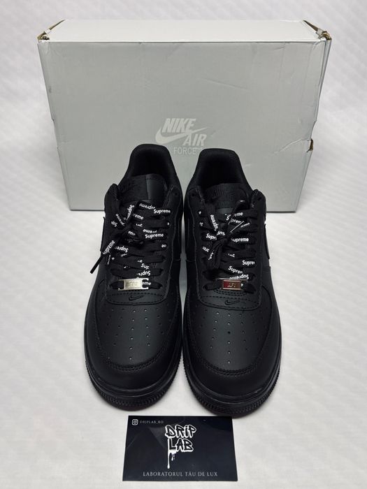 Nike air force one supreme alb si negru
