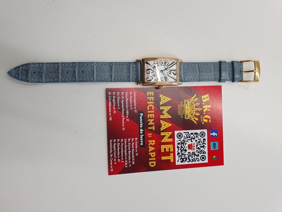 Frank Muller Long Island aur 18K Amanet BKG