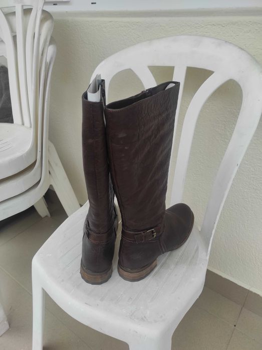 Зимни ботуши с цип и топъл хастар