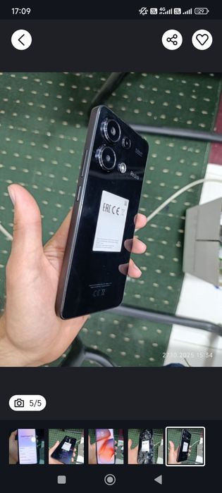 Redmi note 13 sotiladi.12/256.