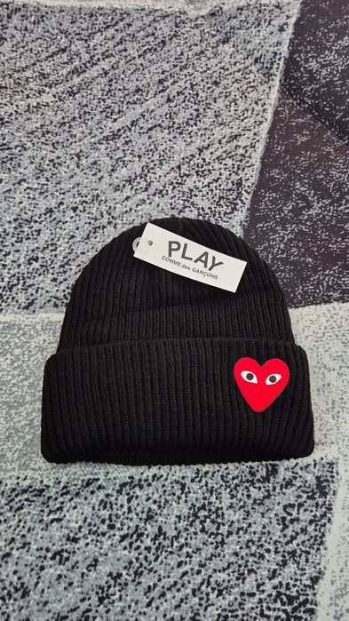 Caciula Comme des Garcons neagra