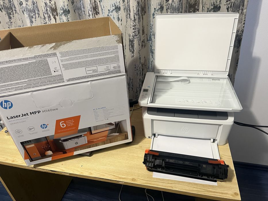 Imprimanta laser cu scaner HP Laser Jet MFP M140 we
