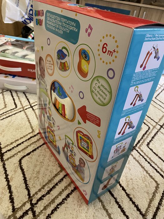 Бебешка проходилка Jumbo Baby 6+ месеца – като нова с кутия