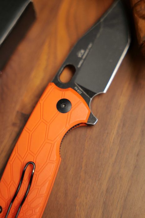 Fox Knives Core Tanto Black, FRN, оранжев FX-612ORB