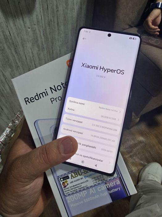 Redmi note 14 pro
