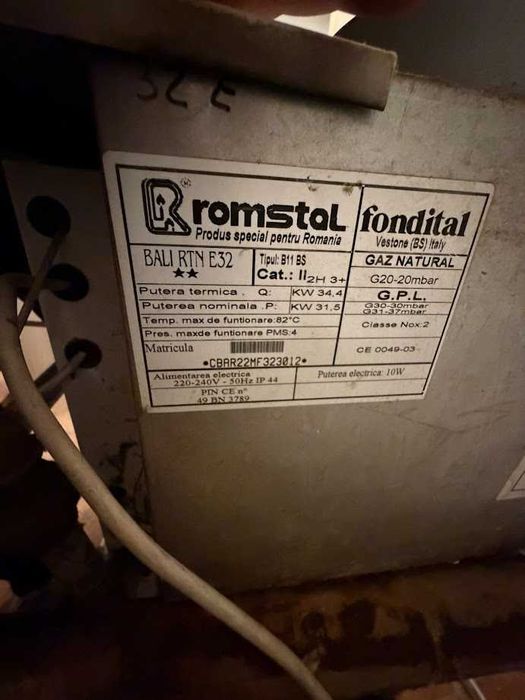 Centrala termica Romstal 31 kW