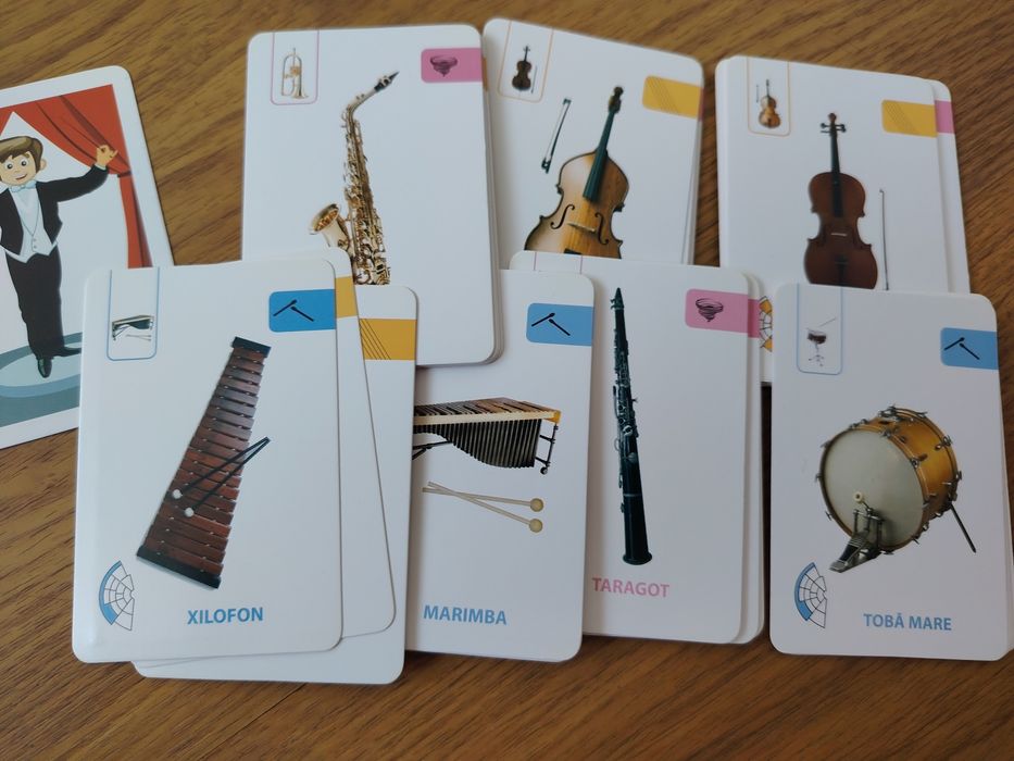 Cărți educative INSTRUMENTE Muzicale