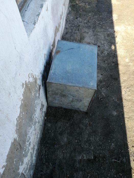 Емкость для воды.  Оцинковка