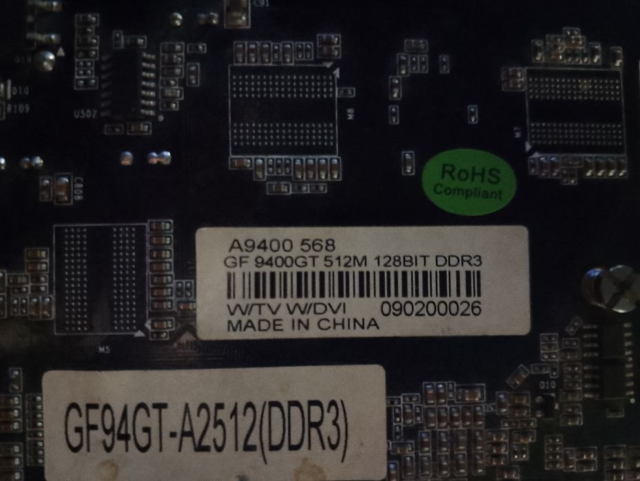 Продажа gf 9400gt
