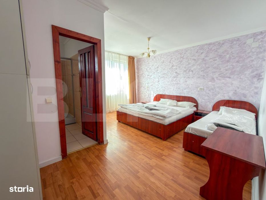Pensiune 3 stele, 60 locuri si restaurant utilat, 1030 mp, zona Perife