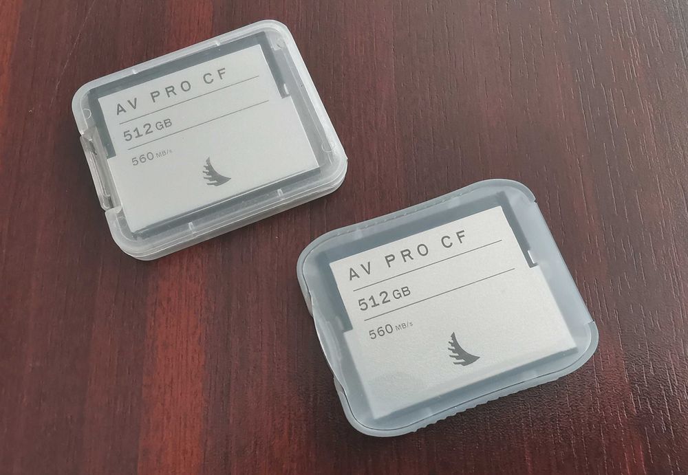 Card memorie Angelbird 512GB AV PRO CFast 2.0 (2 bucati, ca noi)