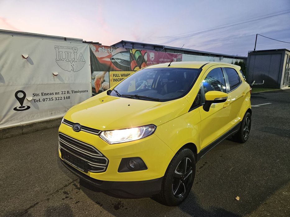 Ford EcoSport Ford Ecosport 2017 Galben 1.0 EcoBoost