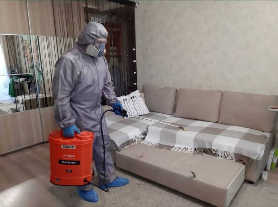 Дезенфекция дизенсекция дератиция клоп таракан dizinfeksiy 20% скидка