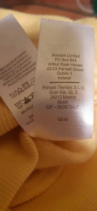 Hanorac dama cu gluga, galben pui