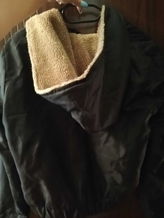 Зимно яке шушляк, отвътре с пухкава подплата