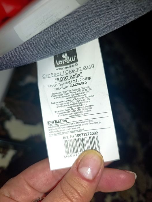 Scaun auto isofix 360