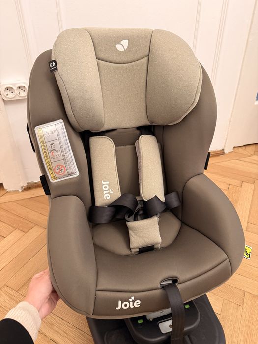 Scaun auto Joie I-Anchor Advance + baza isofix I-Base Advance, 40-105 cm, Wheat