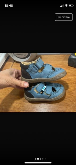 Sandale Dodo barefoot/papuci de interior