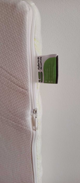 Topper Ortopedic Hard 5 cm, Bamboo anti-alunecare, Tare