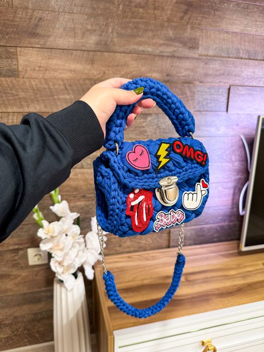 Ръчно плетена чанта