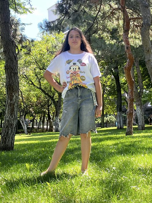 Set tricou cu blugi