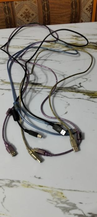 USB кабель для принтера 4 штук