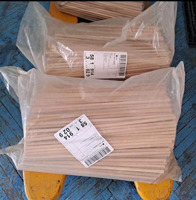 Bete fag 8 mm / 42 cm  set 100 bucati