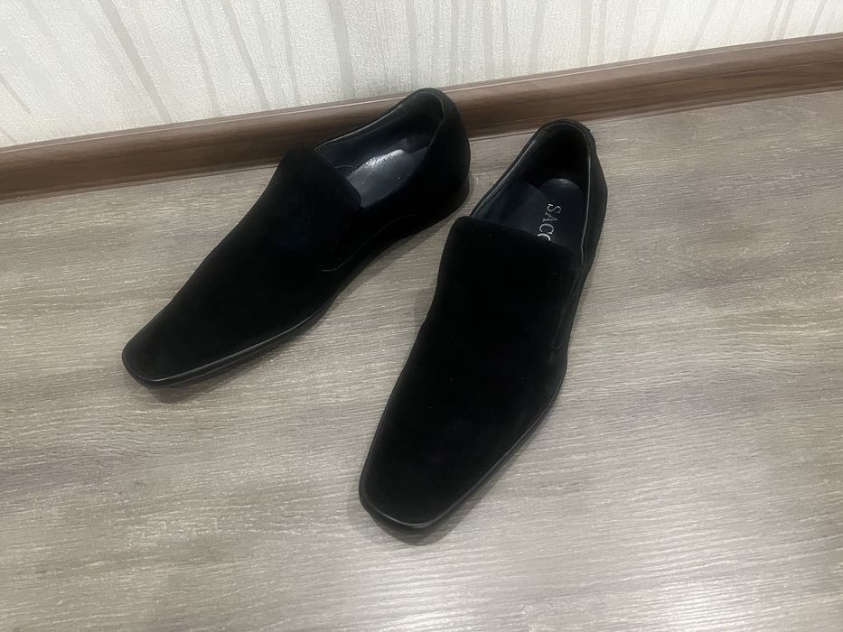 Мужские замшевые туфли