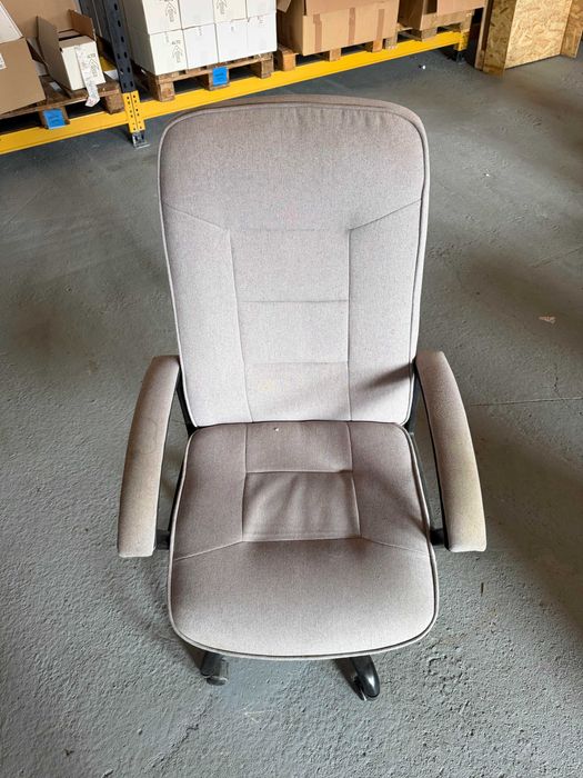 Scaun de birou textil -  gri