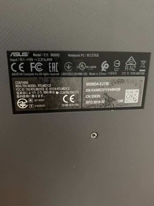 Ноутбук Asus Vivobook m509d