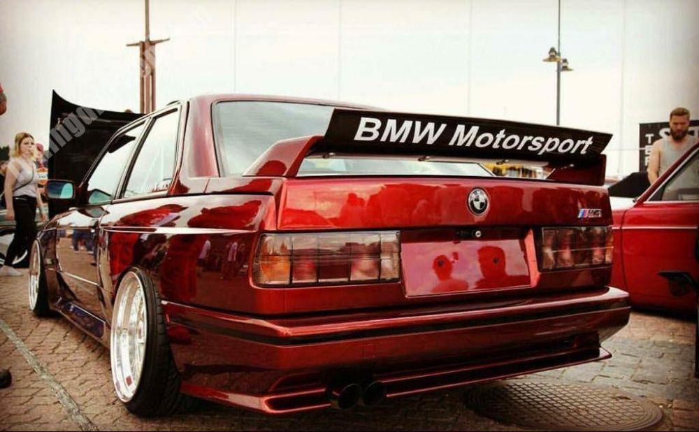 Bmw motorsport стикер бмв е36 гт спойлер стикер е36 е30 е34 е46 е39