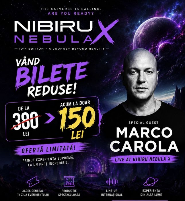 Vand bilete Nebula X-Nibiru