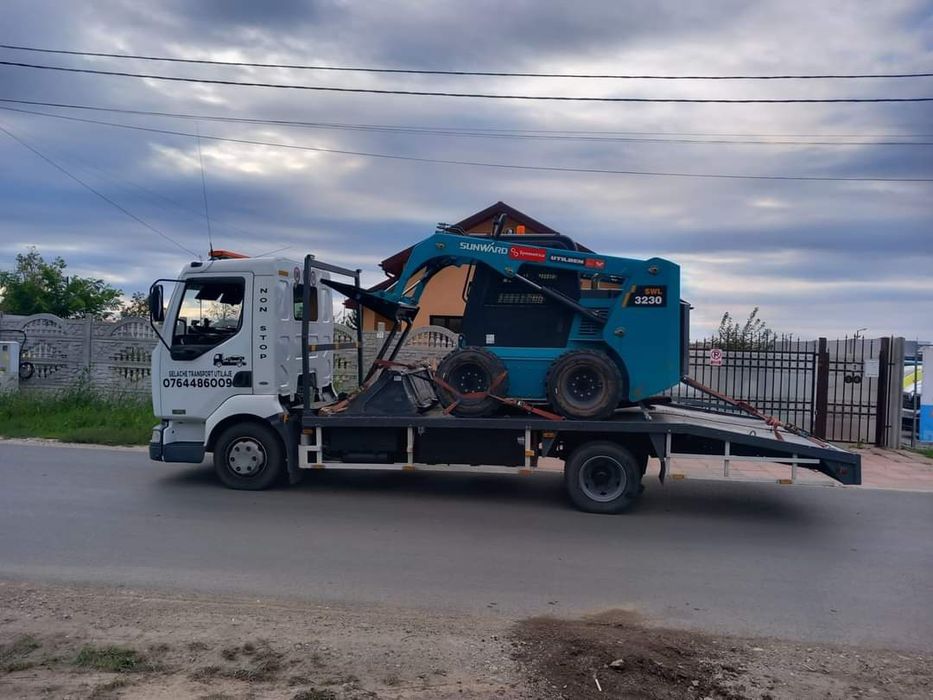 Tractari auto, utilaje, dube Non-Stop