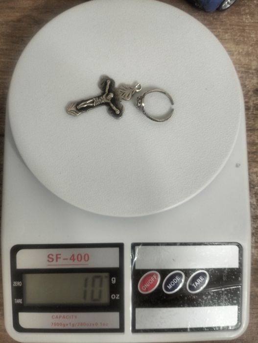 Серебро на лом . продажа