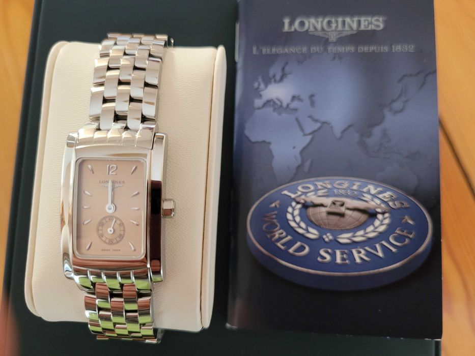 Нов швейцарски часовник Longines Dolce Vita, циферблат цвят шампанско