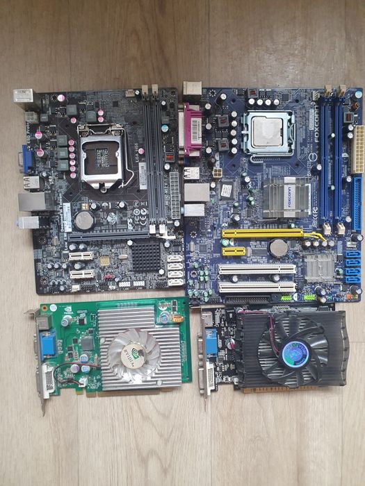 3 материнки+2 видеокарты