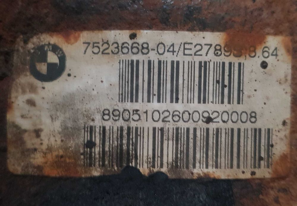 Diferential 3.64 Planetara Fuzeta Amortizor Trager BMW X3 E83 3.0i