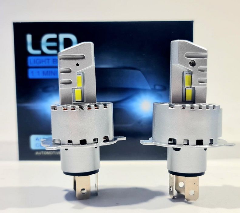 LED крушки N16 Н4 1:1 mini 50W + 5% светлина