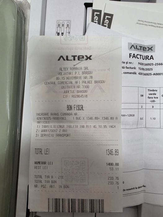 Lenovo tab m11 4g Lte