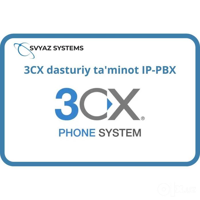 3CX dasturiy ta'minot IP-PBX
