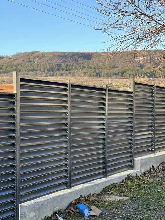 Ламелна ограда тип щора