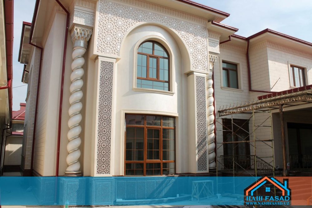 Отделка фасада под ключ