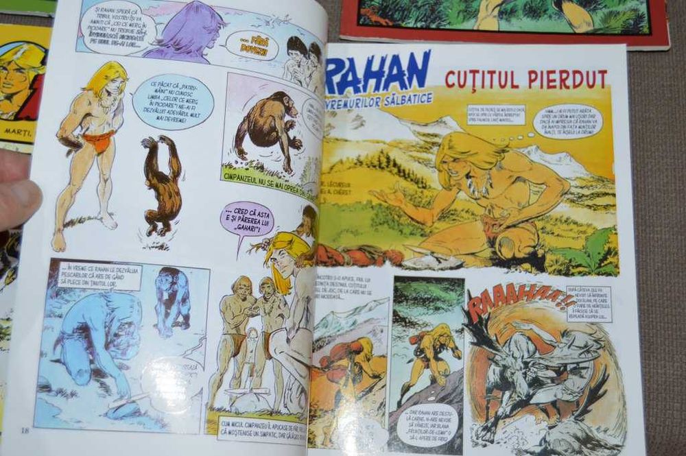 Colectie reviste RAHAN in limba romana - incompleta.