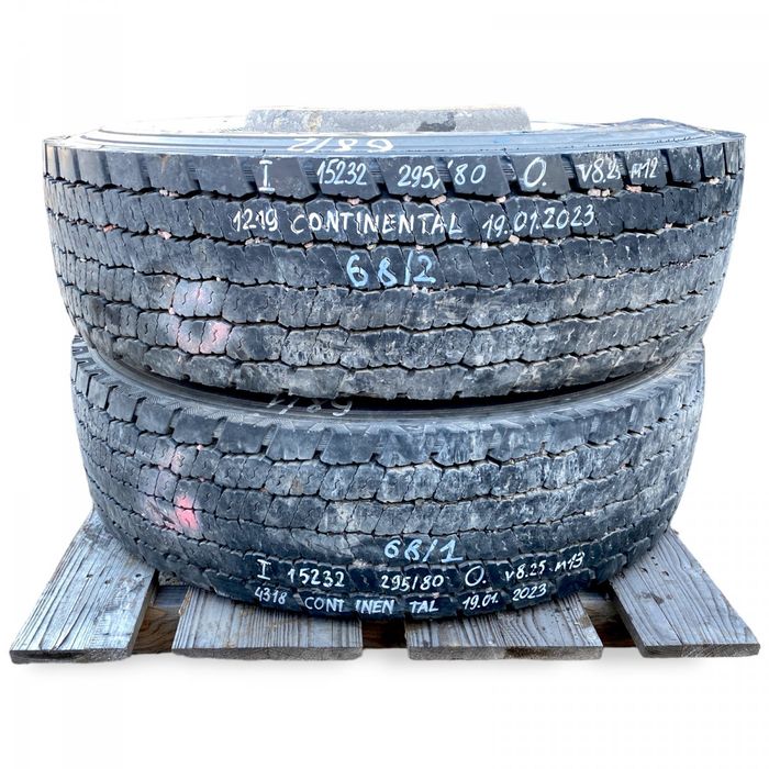 22.5X8.25 Set de roți 2 bucăți CONTINENTAL B6, B7, B9, B10, B12 bus (1978-2011) VOLVO