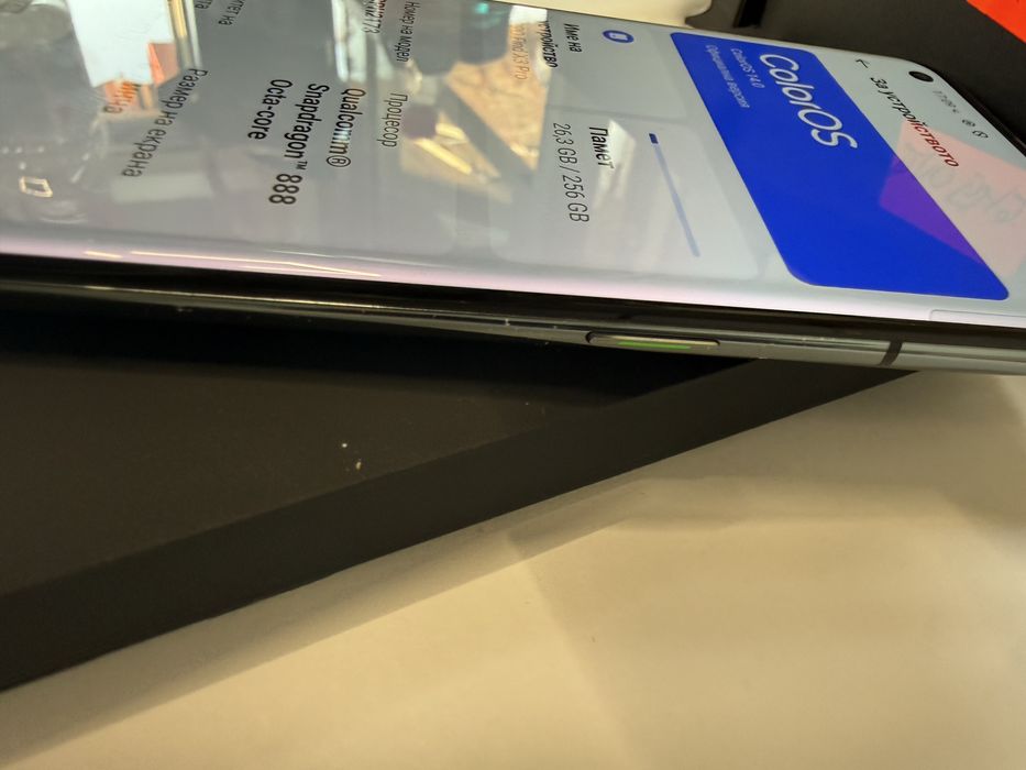 Oppo find x3 pro  gloss black 12/256gb